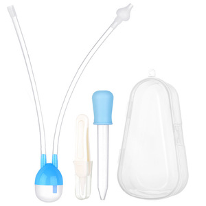 Juego de cuidado de la salud <span class=keywords><strong>para</strong></span> <span class=keywords><strong>bebés</strong></span> sin BPA, aspirador nasal, <span class=keywords><strong>pinzas</strong></span> cuentagotas <span class=keywords><strong>para</strong></span> la higiene del bebé - Product Image 3