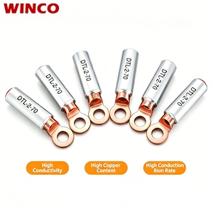 <span class=keywords><strong>Disjoncteur</strong></span> électrique DTL-2 MCB avec <span class=keywords><strong>borne</strong></span> <span class=keywords><strong>de</strong></span> transition dédiée en alliage d'aluminium pour câble - Product Image 1