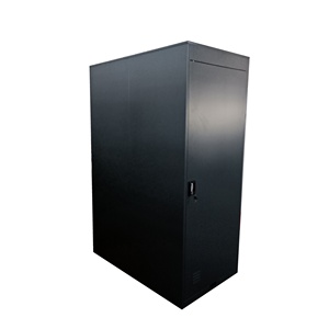 <span class=keywords><strong>Armario</strong></span> de almacenamiento de Estacionamiento seguro para bicicleta, mueble para exteriores, ahorro de espacio, resistente a la intemperie, color gris oscuro - Product Image 1
