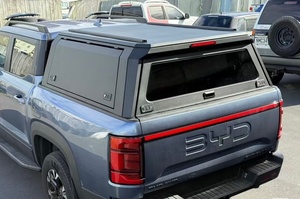 กระโจมอลูมิเนียมอัลลอยด์พับเก็บได้กันน้ำสำหรับ2019-2021 Ford Ranger Silverado <span class=keywords><strong>PX</strong></span> ฝาเตียง6FT รถกระบะ T8 - Product Image 2