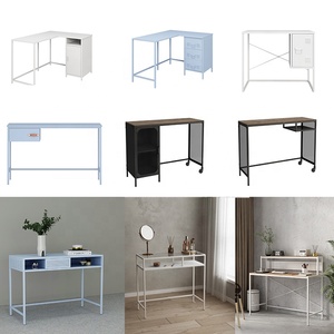 Đơn giản và rõ ràng thời trang Modular Máy tính văn phòng bàn đồ nội thất - Product Image 1