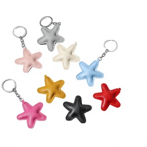 Hot-Selling Ball PU Leather Light Keychain Eco-Friendly Cartoon Pendant <b>Bag</b> Accessory Cross-Border Fashion <b>Charms</b> School <b>Bags</b> - Product Image 2
