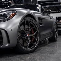 Jantes forgées monobloc VeroX EVO-3 en or brossé, jantes concaves profondes personnalisées, 18-24 pouces, 5x112 5x130 pour Porsche BMW Audi Benz Lambo