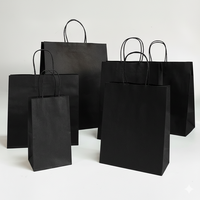 Sacs en papier kraft brun aseptiques, écologiques, réutilisables, de haute qualité, sur mesure, directement de l'usine, pour boutiques et supermarchés
