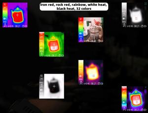 HZ-32A all'ingrosso ad alta risoluzione Mini palmare termocamera a infrarossi per la misurazione della temperatura - Product Image 4