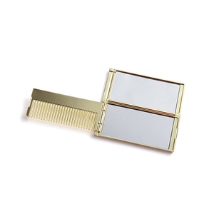 Espejo de Maquillaje Plegable Multifuncional con Forma de Caja, Doble Cara, con Peine - Product Image 6