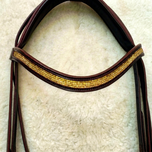 บังเหียนหนังม้าแบบพรีเมี่ยมอุปกรณ์ขี่ม้าแบบกำหนดขนาดเอง - Product Image 4