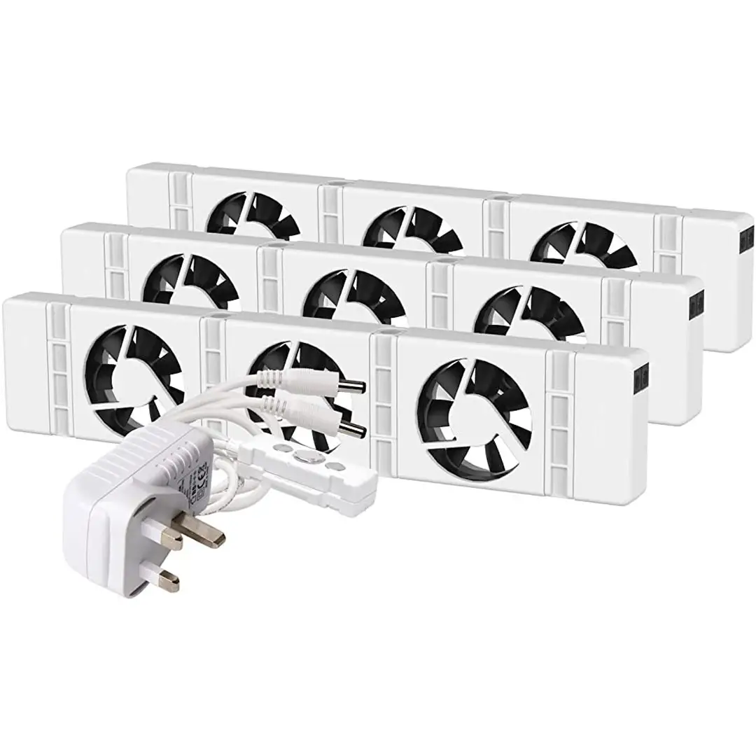 SpeedComfort Starter Set Trio termostato controllo ventola termica intelligente ad alta efficienza energetica per riscaldatori del radiatore
