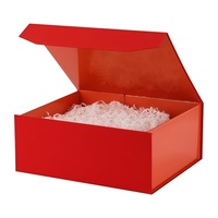 Boîte cadeau magnétique en carton recyclable avec lamination mate, fabrication directe d'usine, couvercle magnétique à rabat, taille et logo personnalisés