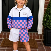 Ensemble court coupe-vent personnalisé pour femmes et enfants