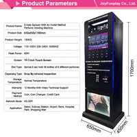 Máquina Expendedora de Perfume Inteligente JoyFunplay, Máquina Automática de Pulverización de Fragancias con Pago sin Efectivo para Negocios Minoristas