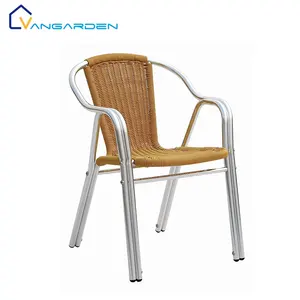 Wholesale Cheap Outdoor Garden Aluminum Wicker Rattan Chair