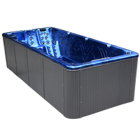 SW-52A Offre Spéciale acrylique USA Spa baignoire extérieure grande piscine Spa bain à remous pour jardin