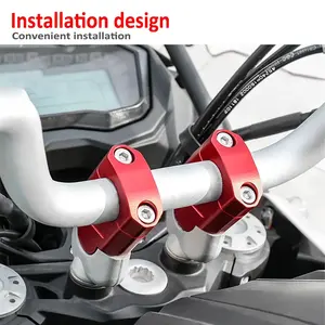 Nuevo Elevador de Manillar para Motocicleta <span class=keywords><strong>Kawasaki</strong></span> Eliminator <span class=keywords><strong>500</strong></span> SE 2024 400 450, Dispositivo de Elevación de <span class=keywords><strong>Motocross</strong></span>, Ajustable Delantero/Trasero - Product Image 5