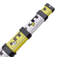Regla de Torre Extensible de Aleación de Aluminio de 5 Metros, Grado Especial, Engrosada, Estándar Nacional, Herramienta de Medición de Altura para Exportación