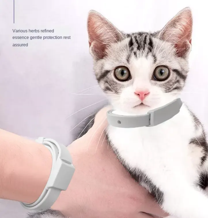 Colliers réglables en nylon, pour chaton, accessoire pour animaux de compagnie, accessoire pour chiens et chats, technologie Anti-puces