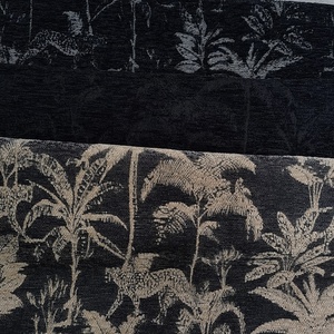 NAIS Nouvelle Abaya en brocart pour filles, 100% polyester, douce, noire et brune, épaisse, en chenille, avec des feuilles de palmier et de cocotier, chaude pour l'hiver, vêtements de nuit - Product Image 1