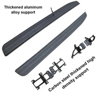 Accessoire de voiture, marchepied latéral fixe antirouille noir, marchepied, barre de marchepied pour Land Rover Rang Rover Vogue Sport 2006-2019