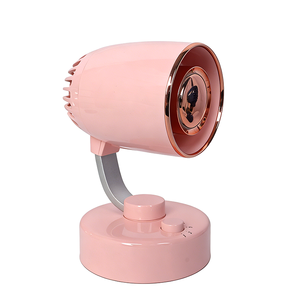 Mini ventilateur de bureau rose à moteur sans balais, alimenté par USB et batterie de voiture, 4 vitesses, grand volume d'air, fonctionnement silencieux pour l'été - Product Image 5