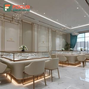 Vitrine de magasin haute visibilité pour bijoux, finition stratifiée, espace boutique, vitrine en verre - Product Image 6