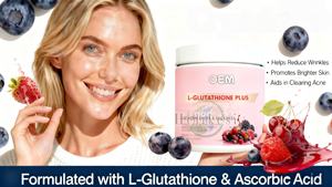 Fabrik <span class=keywords><strong>L</strong></span>-Glutathion Reduziertes Kirsch pulver <span class=keywords><strong>L</strong></span> Glutathion 99% Pulver Glutathion Pulver <span class=keywords><strong>Bulk</strong></span> - Product Image 2