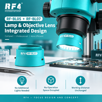 Lampe RF4 BL05 & BL07 et objectif intégrés, pas besoin de lumière supplémentaire, distance de travail inaltérée, gain de place pour microscope