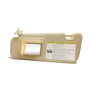 แผงบังแดดรถยนต์โตโยต้า ไฮแลนเดอร์ รุ่น 74320-0E074-A0 สีเบจ ด้านซ้าย วัสดุ PVC - Product Image 4