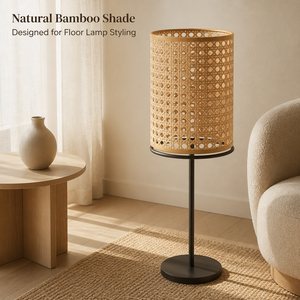 Consegna Rapida Paralume in Bambù Intrecciato Personalizzabile Design Rustico Antico Coprilampada <span class=keywords><strong>per</strong></span> Vari Tipi di <span class=keywords><strong>Lampade</strong></span> - Product Image 4