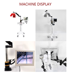 Appareil de repousse des cheveux à diode 650 nm, analyse professionnelle des follicules pileux, masseur du cuir chevelu et dispositif de croissance des cheveux - Product Image 3