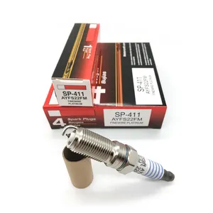 wholesale price auto parts Bougies Bujias platinum spark plugs SP-411 AYFS22FM SP411 SP-500 AGSF22FM SP500 for Ford Lincoln