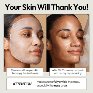 <span class=keywords><strong>Masque</strong></span> facial en coton biologique OEM, <span class=keywords><strong>masque</strong></span> de beauté naturel éclaircissant, soin hydratant de la peau, <span class=keywords><strong>masque</strong></span> en feuille de miel biologique - Product Image 4