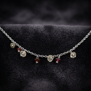 Collar y Pendientes Colgantes con Forma de Corazón, Estilo Bohemia, con Circonita y Plata 925, Accesorio de Moda para Uso Diario para Mujer - Product Image 4