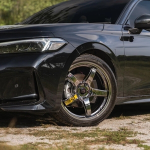 Jantes forgées SHIN Gram Lights 57CR LIMITED RBC Chrome pour voitures particulières, en alliage, <span class=keywords><strong>16</strong></span>, 17, 18, 19, 20 pouces pour Honda Civic - Product Image 3