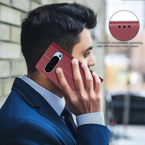 เคสโทรศัพท์มือถือแบบพับได้หนัง PU หรูหรา พร้อมช่องใส่บัตรและขาตั้ง สำหรับ <span class=keywords><strong>Google</strong></span> Pixel 9 Pro 16 Pro Max - Product Image 2