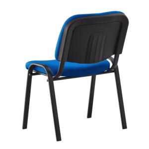 Hoogwaardige Metalen Buis Frame Profiel Kantoorbezoekers Wachtkamer Zonder Wielen <span class=keywords><strong>Reporter</strong></span> Stoel Met Plastic Rugleuning - Product Image 3