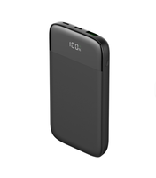 Batterie externe haute capacité pour l'extérieur, double sortie USB, écran d'affichage numérique, chargeur portable 10000 mAh pour téléphones mobiles