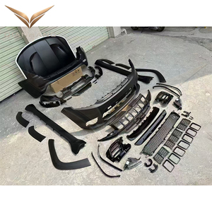 Kit carrosserie complet style WK2 SRT8 en PP, pare-chocs avant/arrière et jupes latérales, conversion pour <span class=keywords><strong>Grand</strong></span> <span class=keywords><strong>Cherokee</strong></span> 2011-2021, numéros OE, neuf - Product Image 3