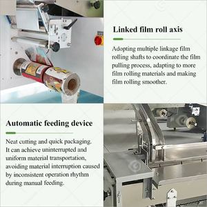 Machine d'emballage automatique compacte pour mini-pains, légumes, glaces et bâtonnets glacés en HDPE - Product Image 4