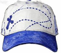 Gorra de Béisbol de Calidad Original con 5 Paneles, Logotipo Personalizado Bordado en 3D, Diseño de Monstruo, Visera de Gamuza y Pedrería