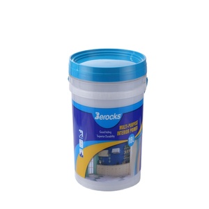 Waterproof Acrylic Interior Wall Paint White for Subtropical and Warm Humid Climates Brush Application
