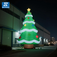 Sapin de Noël gonflable géant, modèle gonflable pour décorer les activités de Noël