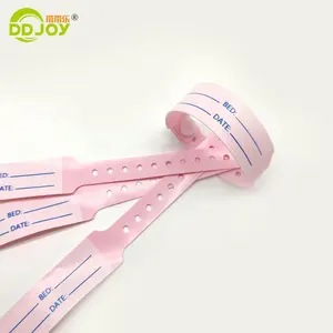 Promotional PVC Plastic Wristba Hospital Patient ID Bracelets