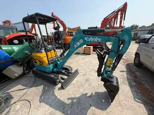 Mini-pelle hydraulique Kubota U17 de 2 tonnes sur chenilles utilisée pour les travaux à voie étroite U15 U27 U35 U40 U48 U55 KX155 KX163 - Product Image 3