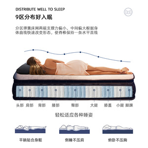Palandai Mattress <b>Memory</b> <b>Foam</b> Pocket Spring Medium Firm Child Bedding - Product Image 5