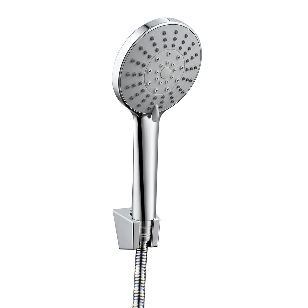 Chrome Plated 5 Functions High Pressure Spray Hand Rain Shower Head Chrome Plated 5 Functions High Pressure Spray Hand Rain Shower Head