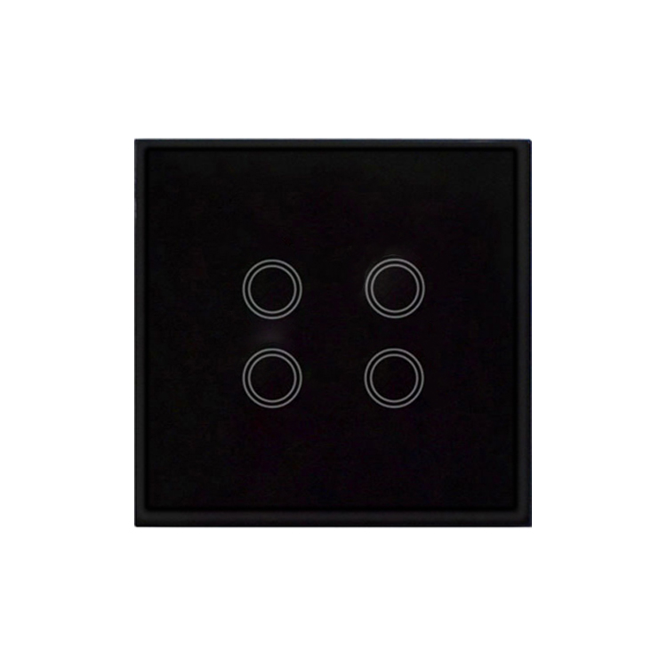 4gang дистанционное управление мобильным телефоном смарт сенсорный выключатель панель Wi Fi пульт дистанционного управления для настенный сенсорный выключатель 220v