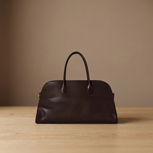 Bolso de Mano de Lujo para Mujer, Ligero, Duradero, de Cuero Genuino, con Cierre, Impermeable, Moderno, Casual, con Dos Asas, 1-1.9L - Product Image 6