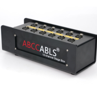 12 voies 37P Stage Box 12 canaux XLR Audio Splitter Déconnexion rapide au ventilateur