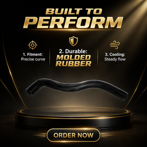 Tuyau de refroidissement en caoutchouc 191121101T, tuyau d'eau de radiateur pour VW Golf II Jetta II <span class=keywords><strong>Talbot</strong></span> <span class=keywords><strong>Solara</strong></span> - Product Image 5