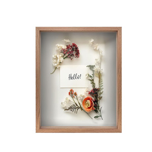 Wholesale Customized Logo Fashionable Family Wall Decor MDF <b>Frame</b> A1/A2/A3/<b>A4</b>/A5/4x6/5x7/6x8/8x10/16x20 <b>Black</b> White Letterpress - Product Image 1